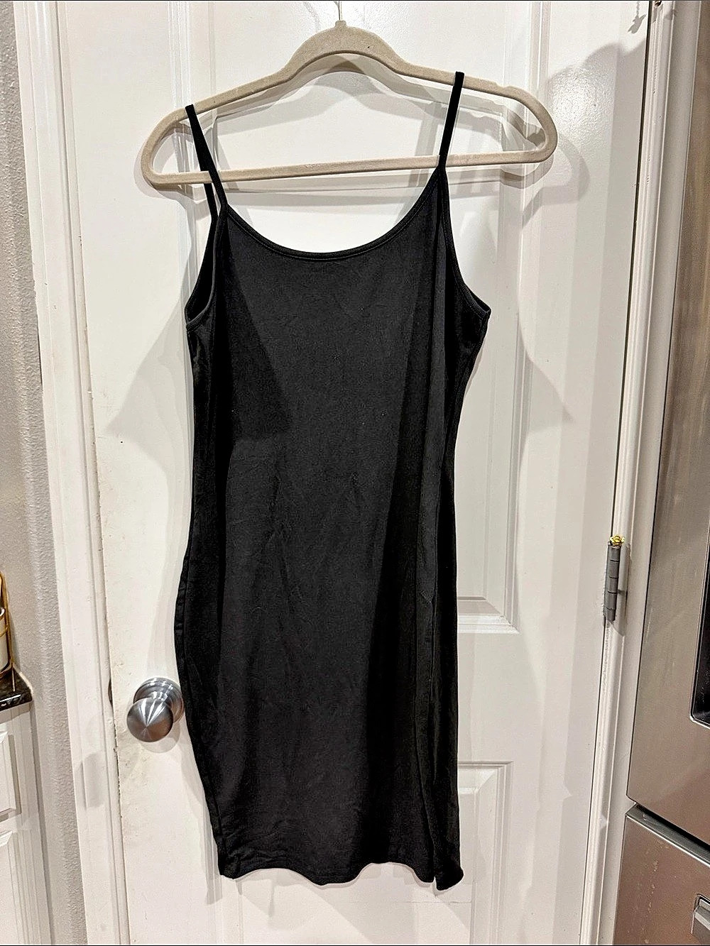 SHEIN CURVE Black Maxi Dress Size 0XL Like New